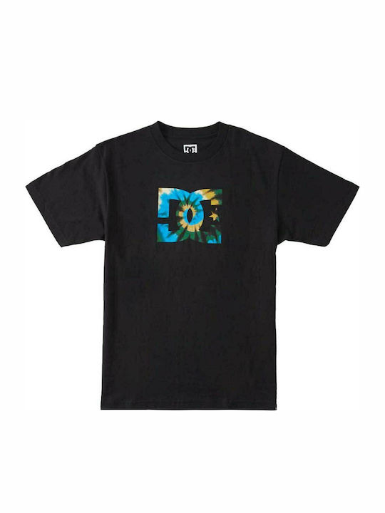 Star Tie Dye T-shirt Μαύρο
