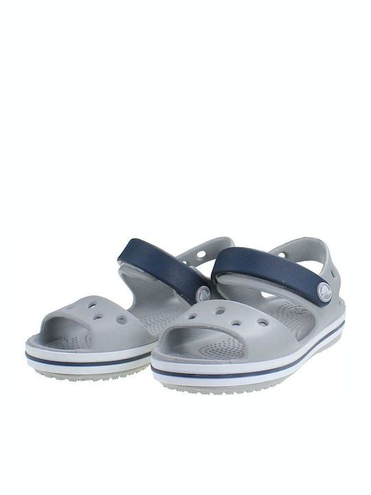 Crocband Children's Anatomical Beach Shoes Gray