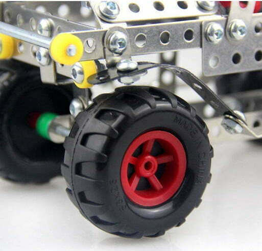 Iron Commander Metal Construction Toy Metal 3D Jeep for Children 8+ years old+ Years