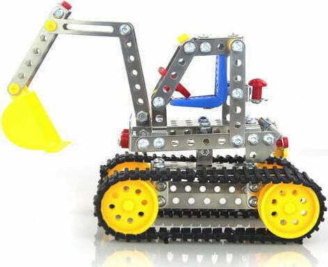 Iron Commander Metal Construction Toy Metal 3D Excavator for Children 8+ years old+ Years