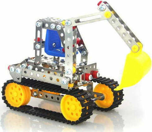 Iron Commander Metal Construction Toy Metal 3D Excavator for Children 8+ years old+ Years