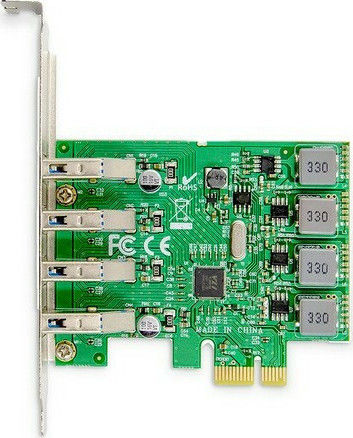 Digitus Κάρτα PCIe σε 4 θύρες USB 3.0