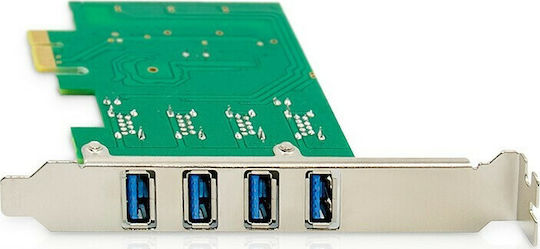 Digitus Κάρτα PCIe σε 4 θύρες USB 3.0