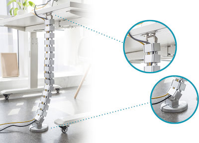 Digitus Flexible Cable Routing With Adjustable Length Silver