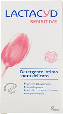 Lactacyd Sensitive Wash Εξαιρετικά Ήπια Λοσιόν Καθαρισμού 200ml