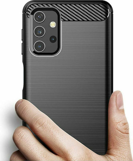 Hurtel Back Cover Σιλικόνης Μαύρο (Galaxy A32 4G)