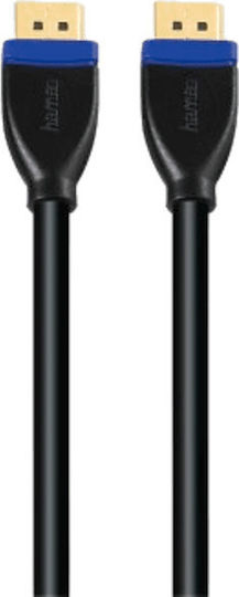 HAMA 00078444 Καλώδιο DisplayPort male - DisplayPort male 5m Μαύρο