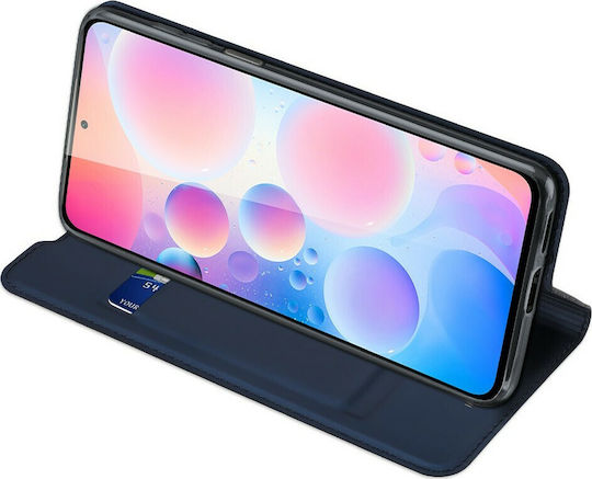 Dux Ducis Skin Pro Book Synthetic Blue (Poco F3 / Mi 11i)