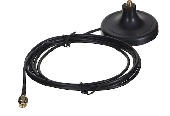 Savio AK-05 Antenă Wi-Fi Internă/Externă Omnidirecțională 12dBi cu Conexiune RP-SMA
