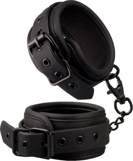 IntoYou Shadow Handcuffs Vegan Leather Белезници в Черен Цвят
