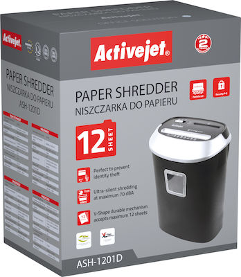 Active Jet Strip Cut 12-Sheet Paper Shredder