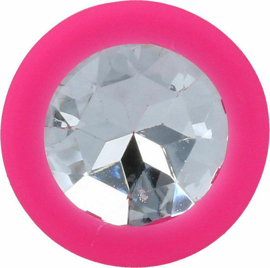 Intense Shelki S Plug Anal Πρωκτική Σφήνα Small Hot Pink 7.2cm