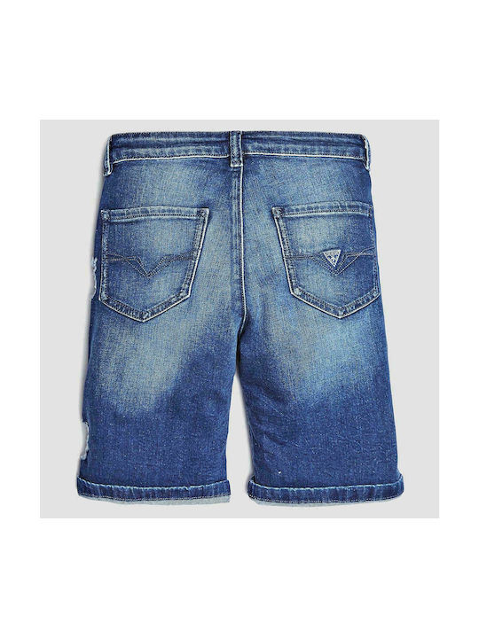 Guess Kids Shorts/Bermuda Denim Βερμούδα Blue