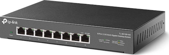 TP-LINK TL-SG108-M2 v2 Unmanaged L2 Switch με 8 Θύρες Ethernet