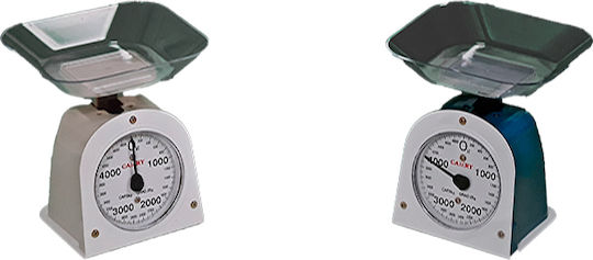 Camry KCQ Αναλογική Ζυγαριά Κουζίνας με Κάδο έως 5kg Λευκή