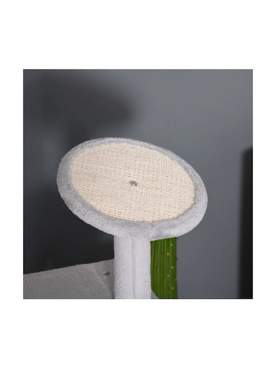 Pawhut Scratching Post Cat Trees Gray 5 levels 60x50x165cm