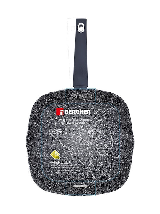 Bergner Orion Γκριλιέρα από Αλουμίνιο με Επίστρωση από Πέτρα 28cm