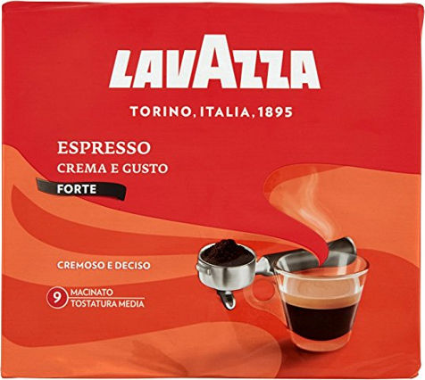 Lavazza Καφές Espresso Robusta Crema e Gusto Forte Αλεσμένος 500gr