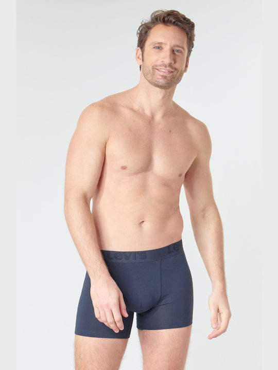 Levi's Ανδρικά Μποξεράκια Μπλε 3Pack