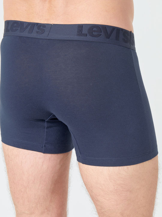 Herren Boxershorts Blue 3Packung