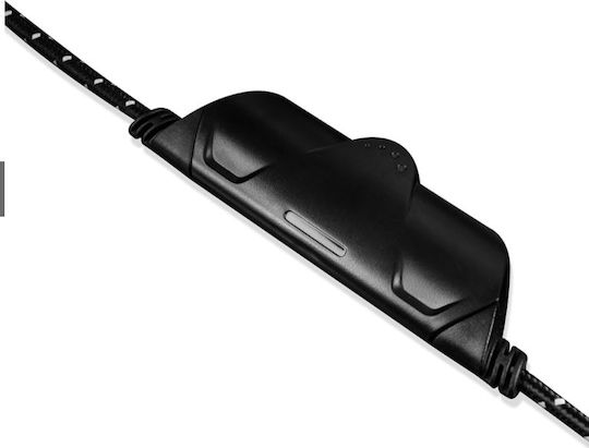 Modecom Volcano MC-849 Shield 2 Over Ear Gaming Headset με σύνδεση 2x3.5mm / USB
