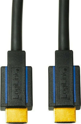 LogiLink Kabel HDMI-Stecker - HDMI-Stecker 3m Schwarz