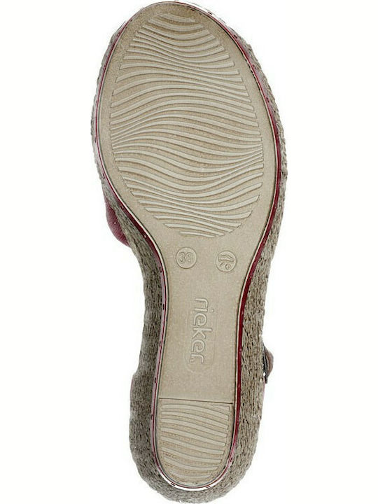 Anatomic Women's Platform Espadrilles Red