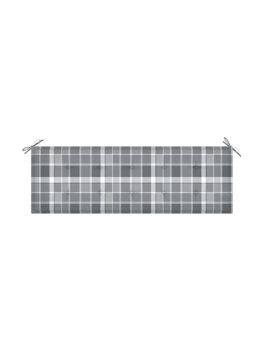 vidaXL Garden Bench Cushion Grey 150x50cm.