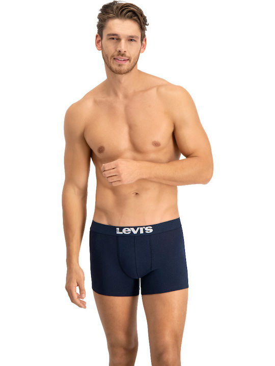 Levi's Men's Boxers Blue with Patterns 2Pack