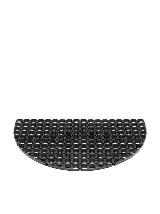 Sdim Rubber Doormat Domino Black 45x75εκ.