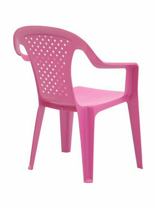 Chair Baby Altea with Armrests Pink 38x38x52cm