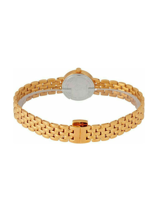 Tissot Lovely Ceas Dama 20mm Baterie Cu Brățară Metalică Rose Gold