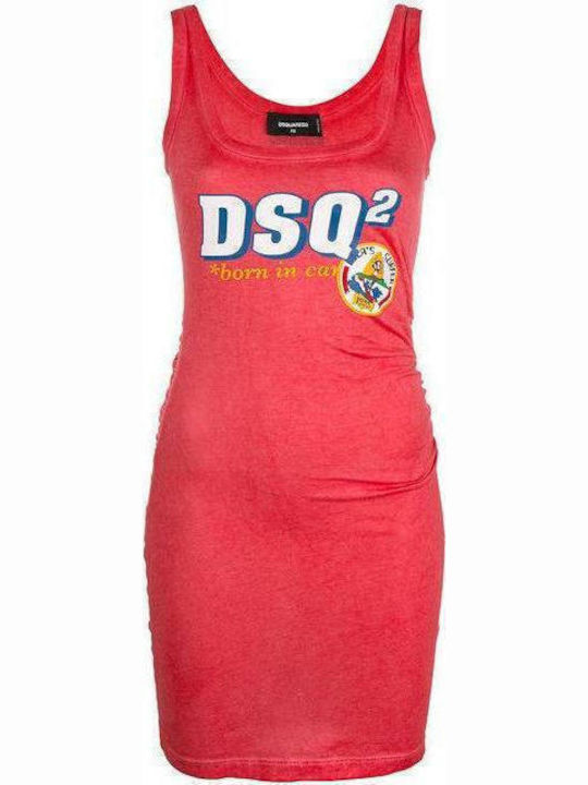Summer Mini Dress Red
