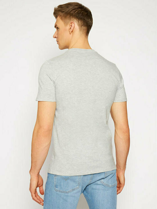 Guess Men's T-Shirt Monochrome Gray