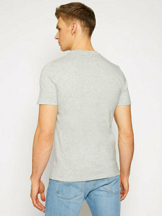 Guess Herren T-Shirt Kurzarm Gray