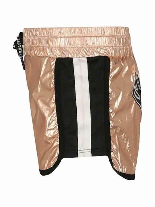 Șort/Salopetă Copii din Material Textil Shorts Auriu