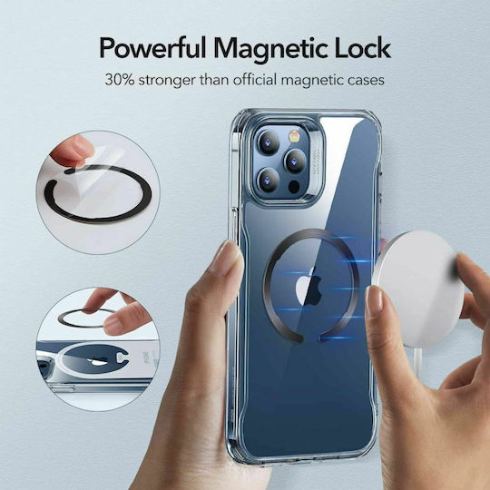 ESR MagSafe Ring Halolock Silver & Black 2pcs