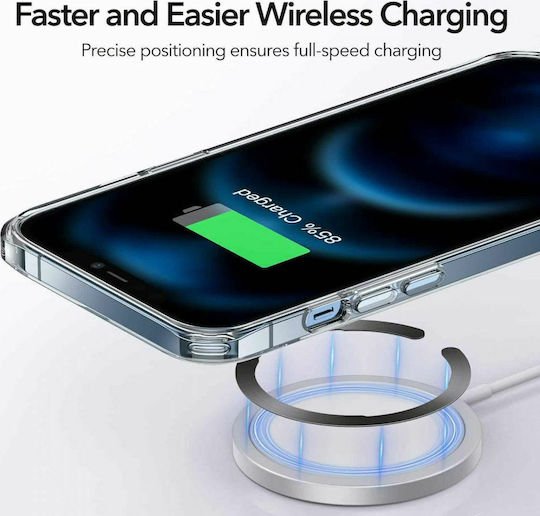 ESR MagSafe Ring Halolock Silver & Black 2pcs