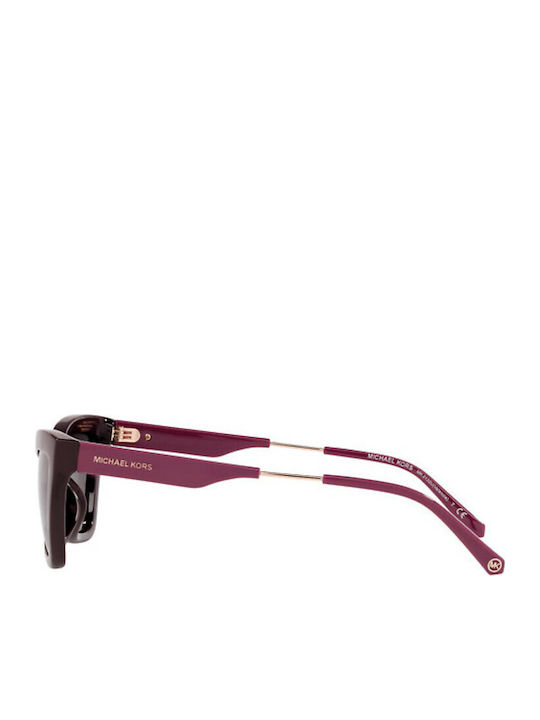 Michael Kors Valencia Women's Sunglasses with Black Plastic Frame and Gray Lens MK2132U 334487