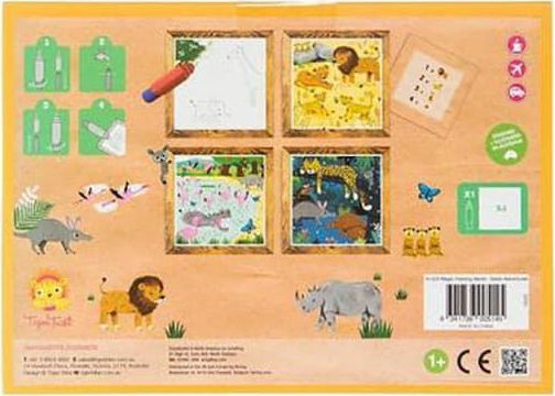 Tiger Tribe Боядисване Магическа дъска за рисуване "Сафари"