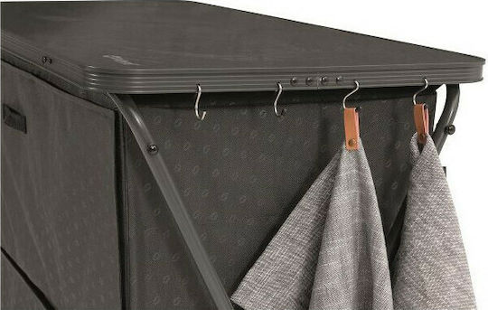 Outwell Aruba Wardrobe Aluminum for Camping Folding 110x53.5x90cm Gray