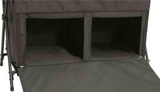 Outwell Aruba Wardrobe Aluminum for Camping Folding 110x53.5x90cm Gray