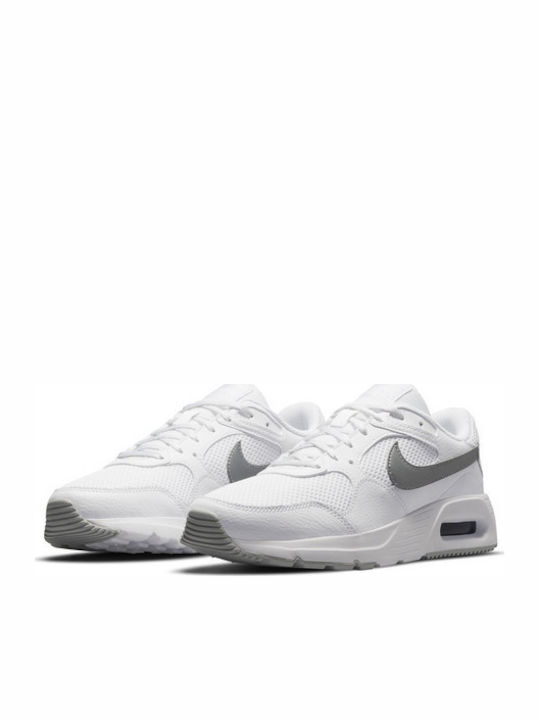 Air Max SC Sneakers White / Mtlc Platinum