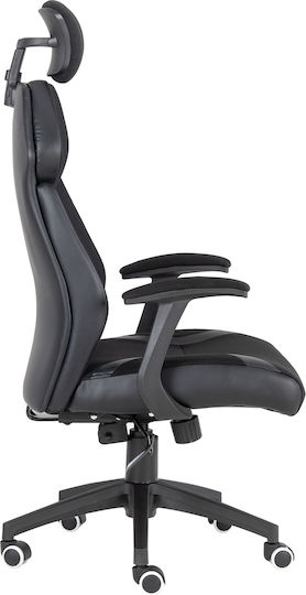 Woodwell BF8300 Директорски Офис Стол с Наклон Черен