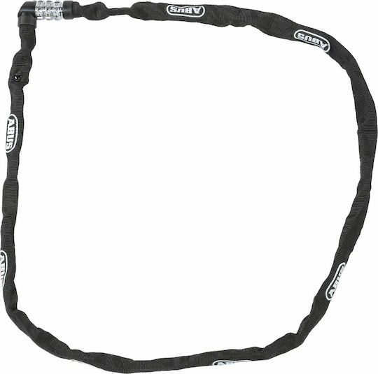 Abus Combination 1200/110 Web Κλειδαριά Ποδηλάτου Κουλούρα με Συνδυασμό Μαύρη
