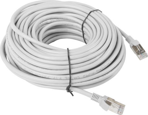 Lanberg U/UTP Cat.5e Ethernet Network Cable 20m Gray 1pcs