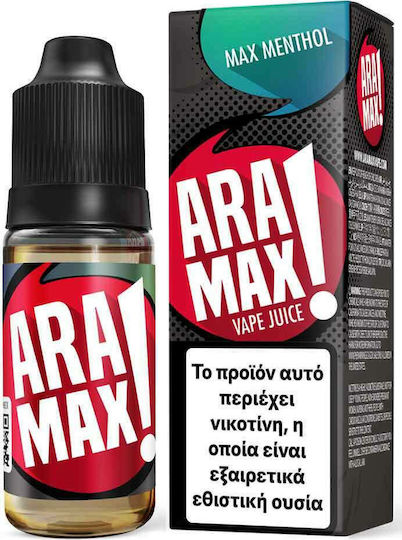 Aramax Έτοιμο Υγρό Αναπλήρωσης Max Menthol Menthol 6mg 10ml