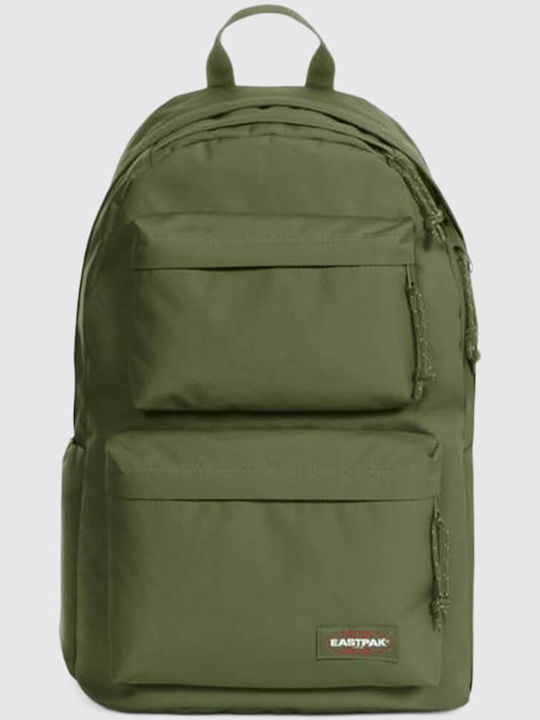 Eastpak Padded Double Dark Grass Σχολική Τσάντα Πλάτης Γυμνασίου - Λυκείου σε Μαύρο χρώμα 24lt