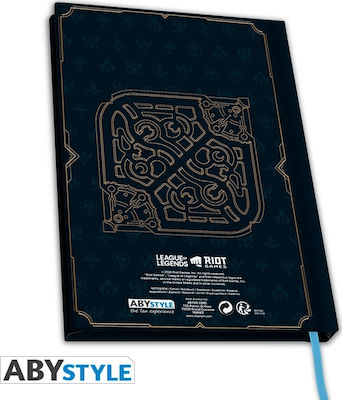 Abysse League of Legends Notebook A5 Ruled Blue