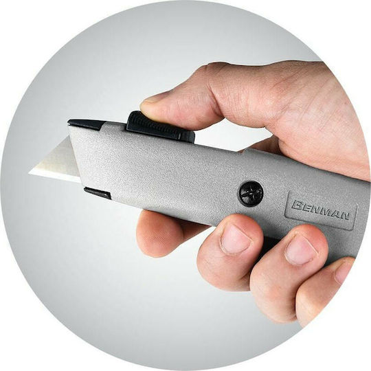 Benman Faltschneider Teppich mit Metallisch Körper und Klingenbreite 6mm